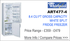 ART477-4 Whirlpool Fridge Freezer