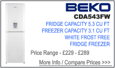 CDA543FW Beko Fridge Freezer