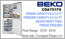 CDA751FS Beko Fridge Freezer