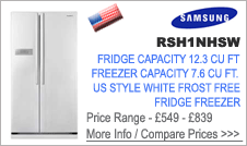 Samsung  RSH1NHSW  Fridge Freezer