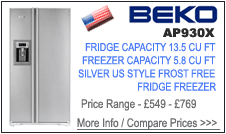 Beko AP930X American Style Fridge Freezer