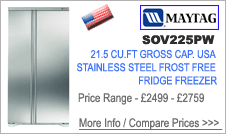 SOV225PW Maytag Fridge Freezer